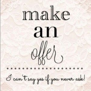 All reasonable offer accepted!!!